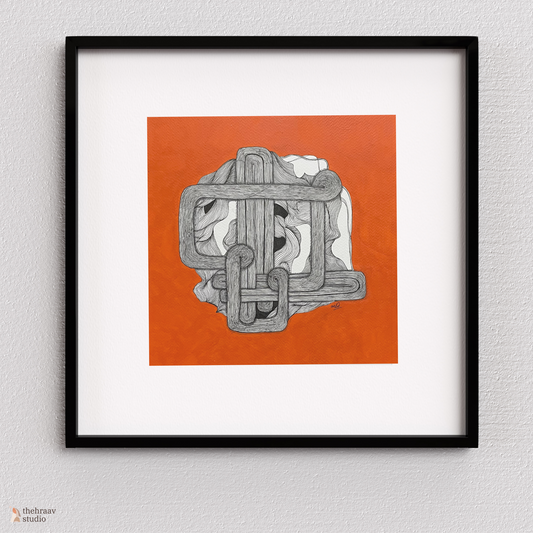 Maze | Acrylic & ink